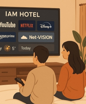 IAM HOTEL 全新電視系統上線！